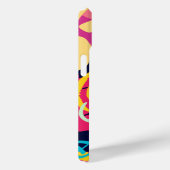 Coques Case-Mate iPhone Funky Gras Grâces Scribbles Motif Monogramme (Verso / Droite)