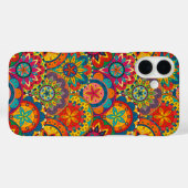Coques Case-Mate iPhone Funky Retro couleur Motif Mandala (Verso (horizontal))