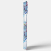 Coques Case-Mate iPhone Funky Snowmen Noël Arbre String Motif (Verso / Droite)