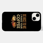 Coques Case-Mate iPhone Funny Barista Cafe Lover Gift (Verso (horizontal))