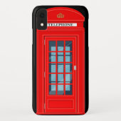 Coques Case-Mate iPhone Funny British UK Phone Booth (Dos)