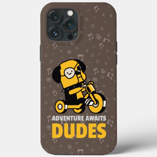 COQUES Case-Mate iPhone FUNNY BULLDOG ADVENTURE ATTEND DUDES (Verso)