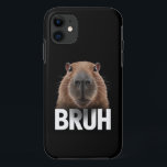 Case-Mate iPhone Case Funny Capybara Bruh<br><div class="desc">Funny Capybara Bruh</div>