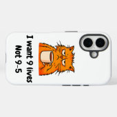 Coques Case-Mate iPhone Funny Cat   (Verso (horizontal))