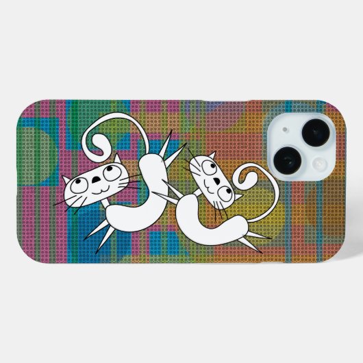 Coques Case-Mate iPhone Funny Cat Dance iPhone Case (Verso (horizontal))