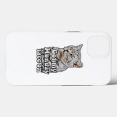 Coques Case-Mate iPhone Funny cat meme for kitty lovers and cat lovers (Verso (horizontal))
