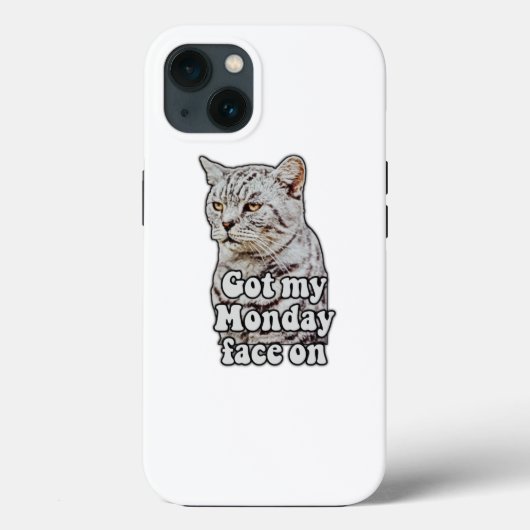 Coques Case-Mate iPhone Funny cat meme for kitty lovers and cat lovers (Verso)