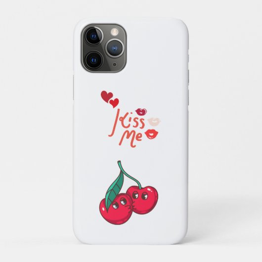 Coques Case-Mate iPhone Funny Cherries in Love. (Dos)