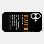 Coques Case-Mate iPhone Funny Courtier immobilier Realtor (Verso (horizontal))