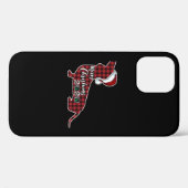 Coques Case-Mate iPhone Funny Dachshund Chien Noël (Verso (horizontal))