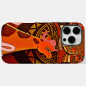 Coques Case-Mate iPhone Funny Elegant Giraffe Accessoré Style Africain (Verso (horizontal))