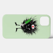 Coques Case-Mate iPhone Funny Evil Bug Nurse Syringe gothique (Verso (horizontal))