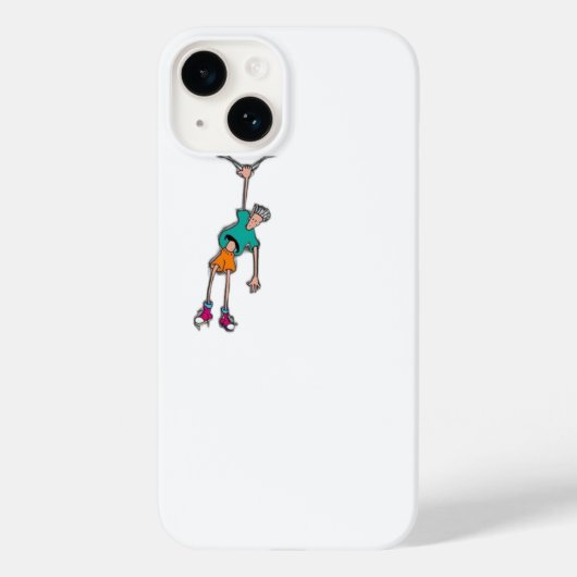 Coques Case-Mate iPhone Funny Fido Dido Hanging Character (Verso)