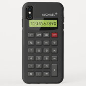 Coques Case-Mate iPhone Funny Geeky Calculator Motif Personnalisé (Dos)