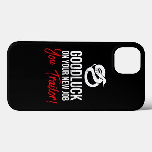 Coques Case-Mate iPhone Funny Goodbye Collègue Leaving Giaving (Verso (horizontal))