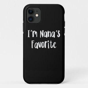 Case-Mate iPhone Case Funny Grandson   I'm Nana's Favorite