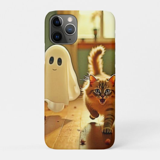 Coques Case-Mate iPhone Funny Kitten Éffrayant Friend (Dos)