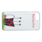 Coques Case-Mate iPhone Funny Ladybug Dead Bug Yoga Pose (Dos (Horizontal))