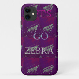 Coques Pour iPhone Funny Lets Go Zebra Hakuna Matata motif Design Co