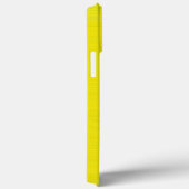 Coques Case-Mate iPhone Funny Mustache noire sur Arrière - plan jaune (Verso / Droite)
