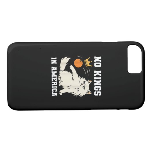 Coques Case-Mate iPhone Funny No Kings in America Retro Classic Style (Dos (Horizontal))