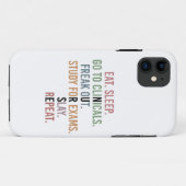 Coques Case-Mate iPhone Funny Nurse School Student Future Nurse Cadfts (Dos (Horizontal))