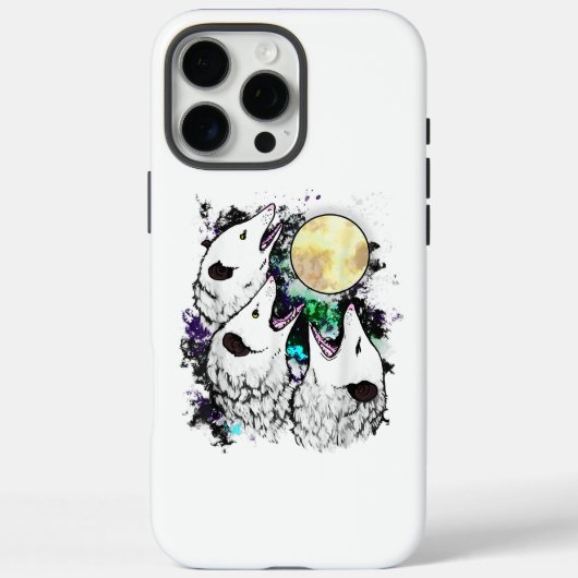 Coques Case-Mate iPhone Funny Opossum Moon Cute Screaming Possum (Verso)