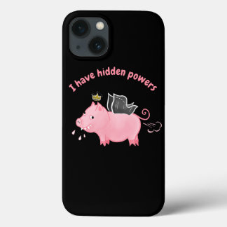 Case-Mate iPhone Case Funny pig fairy Pouvoirs cachés fermier humour ani