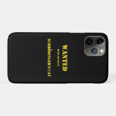 Coques Case-Mate iPhone Funny Quantum Joke: Schrödinger’s Cat on the Loose (Dos (Horizontal))