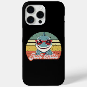 Coque iPhone 15 Pro Max Funny requin invitation vous sourire