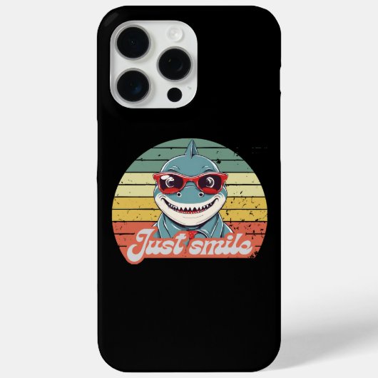Coques Case-Mate iPhone Funny requin invitation vous sourire (Verso)
