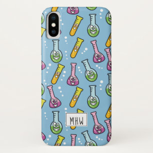 Coque iPhone X Funny Science Motif personnalisé des cas de téléph