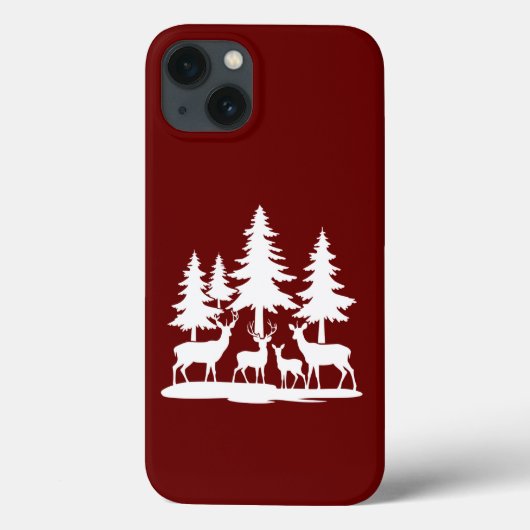 Coques Case-Mate iPhone Funny Skinny Pine Tree Randonnée d'été Camping (Verso)