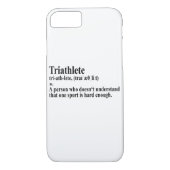 Coques Case-Mate iPhone Funny Triathlon Définition - iPhone Case (Dos)