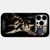 Coques Case-Mate iPhone Funny Trump Golfe Des USA Amérique 2025 4 juillet (Verso (horizontal))