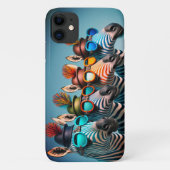 Coques Case-Mate iPhone Funny Zebras mignon Zoo Animaux Fête Casquettes Lu (Dos)