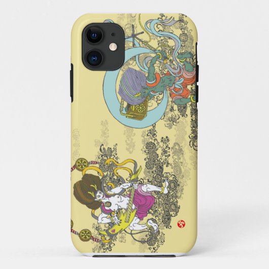 Coques Case-Mate iPhone Furai. 風 雷 (Dos)