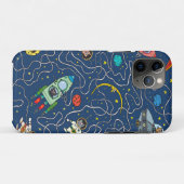 Coques Case-Mate iPhone fusée cosmos chat cosmonaute (Dos (Horizontal))