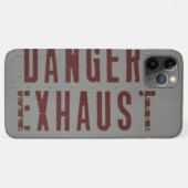 Coques Case-Mate iPhone fuselage d'avions de chasse (Danger Exhaust) (Dos (Horizontal))