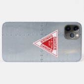 Coques Case-Mate iPhone fuselage de l'aéronef (siège éjectable de danger) (Dos (Horizontal))