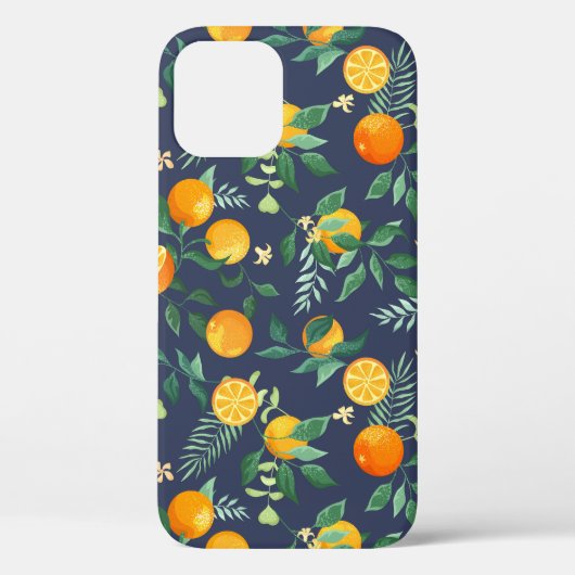 Coques Case-Mate iPhone Fusion d'agrumes : Oranges à l'air tropical (Verso)