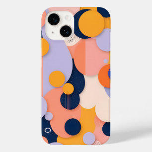 Coque Pour iPhone 14 Fusion de la sphère de couleur