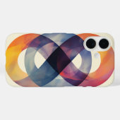 Coques Case-Mate iPhone Fusion de lentilles d'infini (Verso (horizontal))