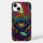 Coques Case-Mate iPhone Fusion Spirituelle - OEil Flamant (Verso)