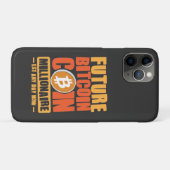 Coques Case-Mate iPhone Futur BITCOIN Coin Millionaire, Est N'Importe Quel (Dos (Horizontal))
