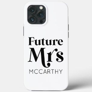 Case-Mate iPhone Case Futur Madame Custom Nom Mariée Pour Devenir Fiancé