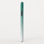 Coques Case-Mate iPhone Futur Mme Emerald Green Parties scintillant Chic S (Dos/Droite)