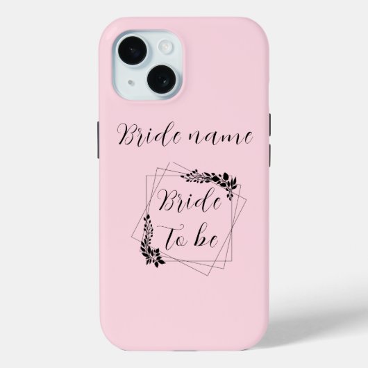 Coques Case-Mate iPhone "Futur Mme. [Nom personnalisable]" Épouse à deveni (Verso)
