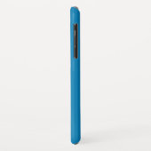 Coques Case-Mate iPhone Futur Mme Vibrant Blue Chic Script Bride (Dos/Gauche)