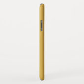 Coques Case-Mate iPhone Future Mme Gold Ochre Chic Script Bride (Dos/Droite)